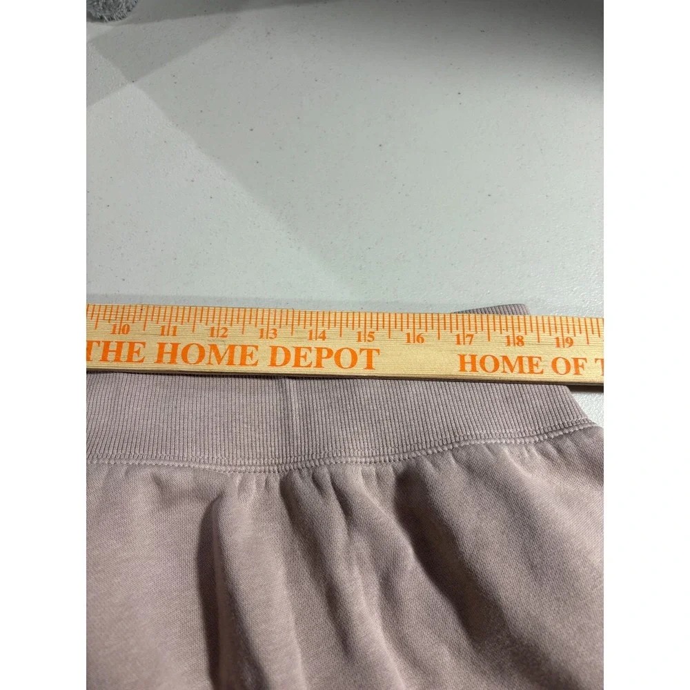 Nike Sportswear Jogger Womens 3X Loose Fit Short Crop Cotton‎ Blush DV5213-272